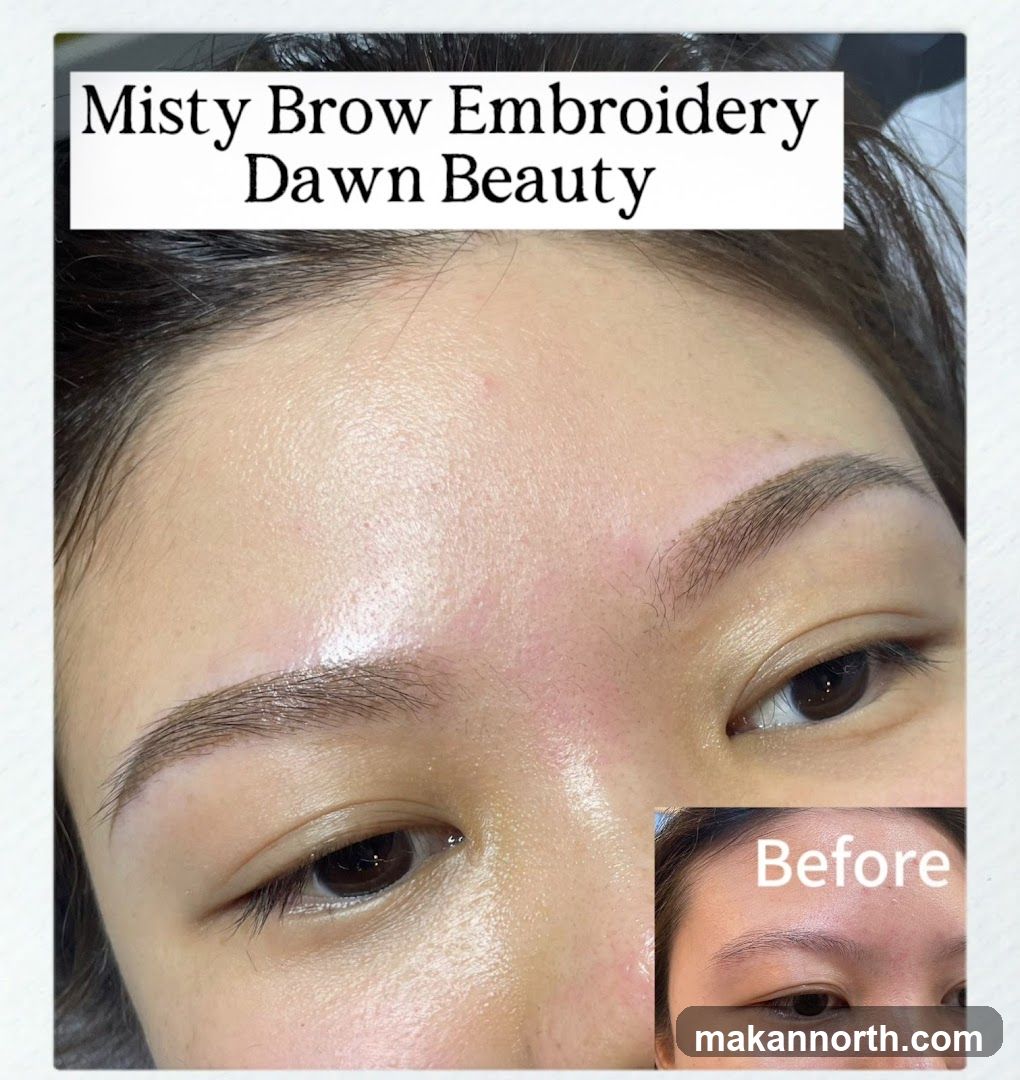 Misty Brow Embroidery