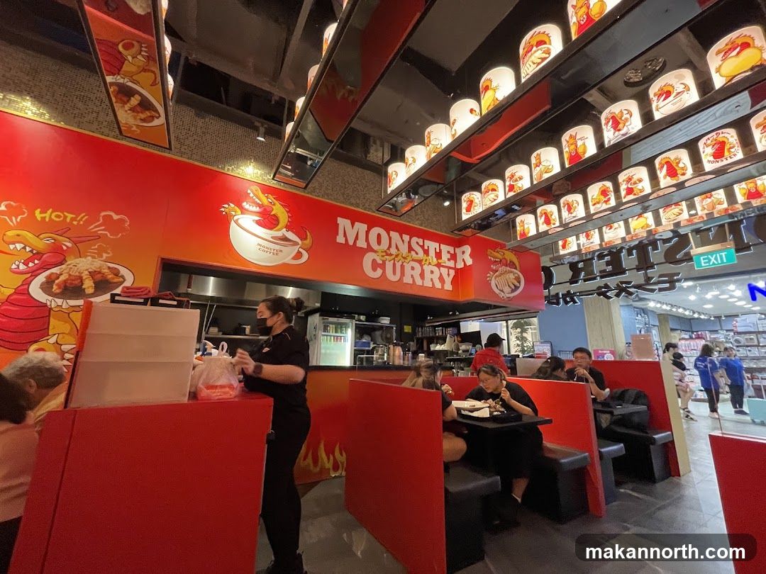 Monster Curry Restaurant Interior