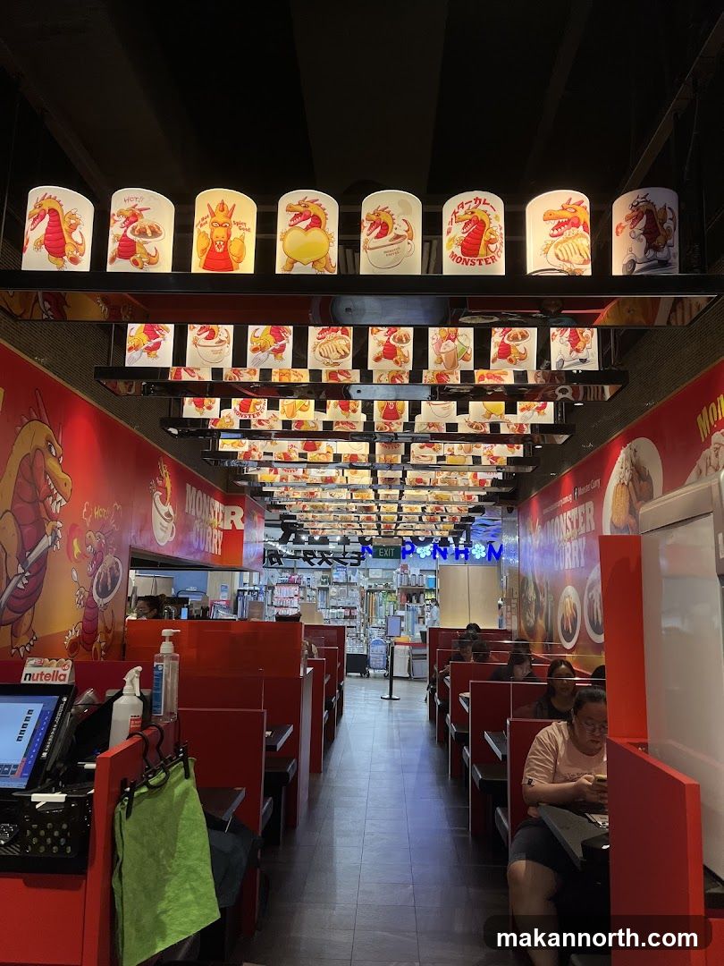 Restaurant Interior with Dragon Theme