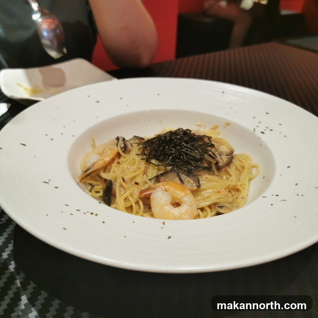 Shrimp and Mushroom Pasta