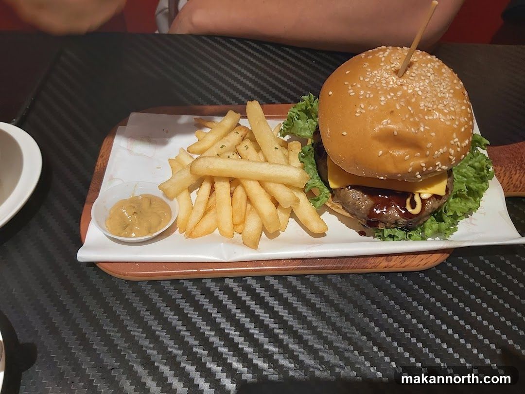 Burger and Fries