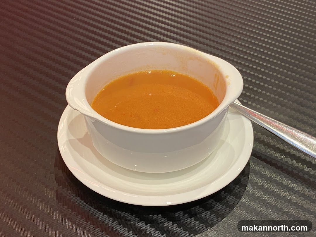 Soup in a bowl