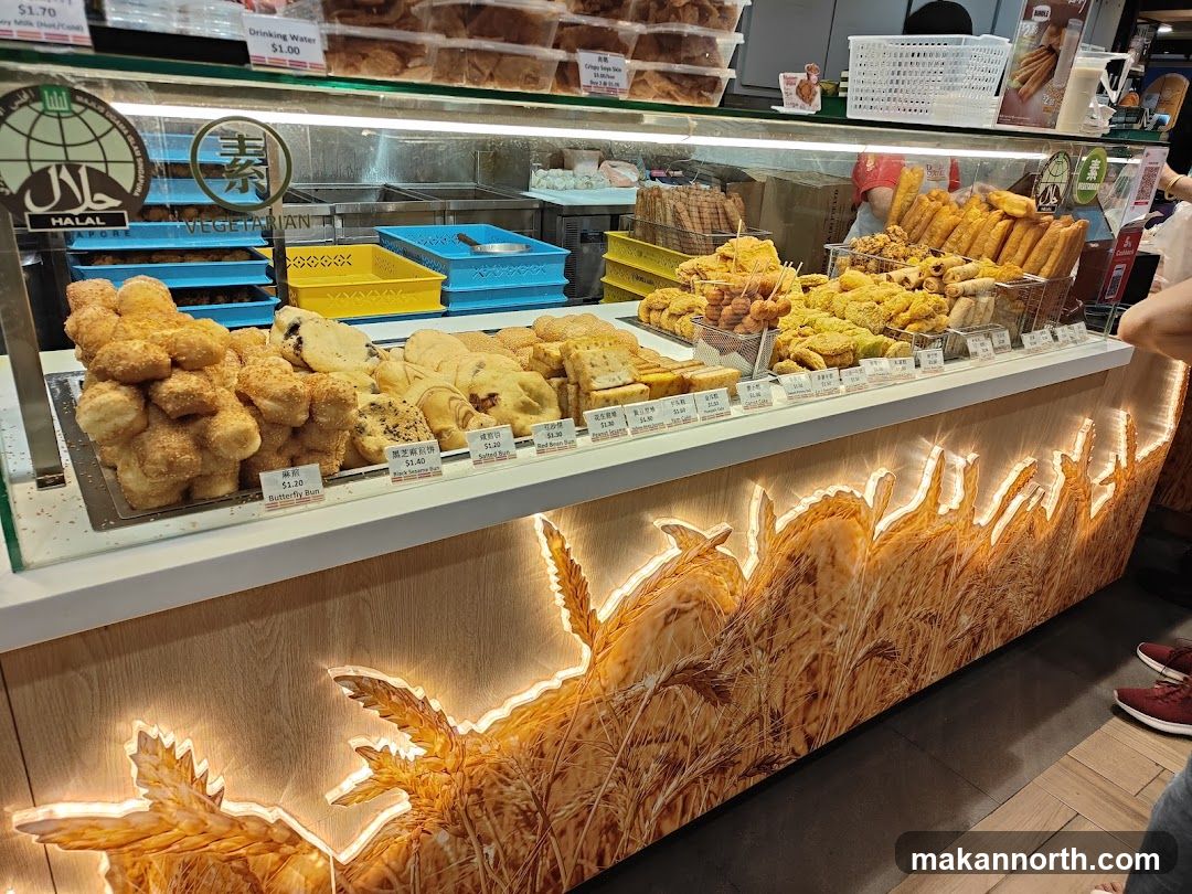 Vegetarian Food Display