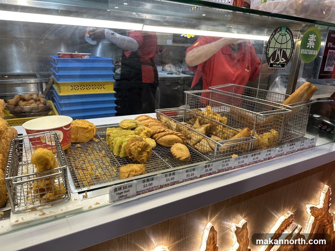 Fried Snacks Display