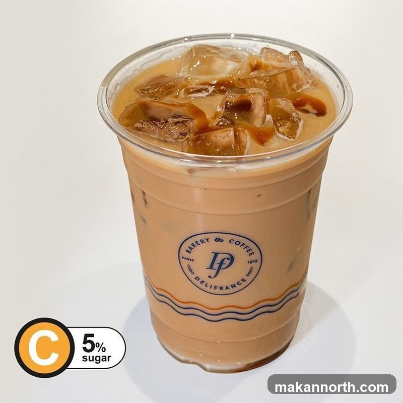Iced Coffee with Caramel Drizzle