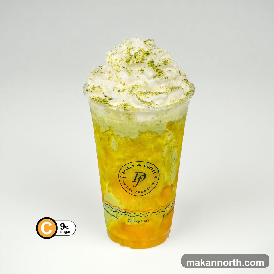 Mango Matcha Frappe