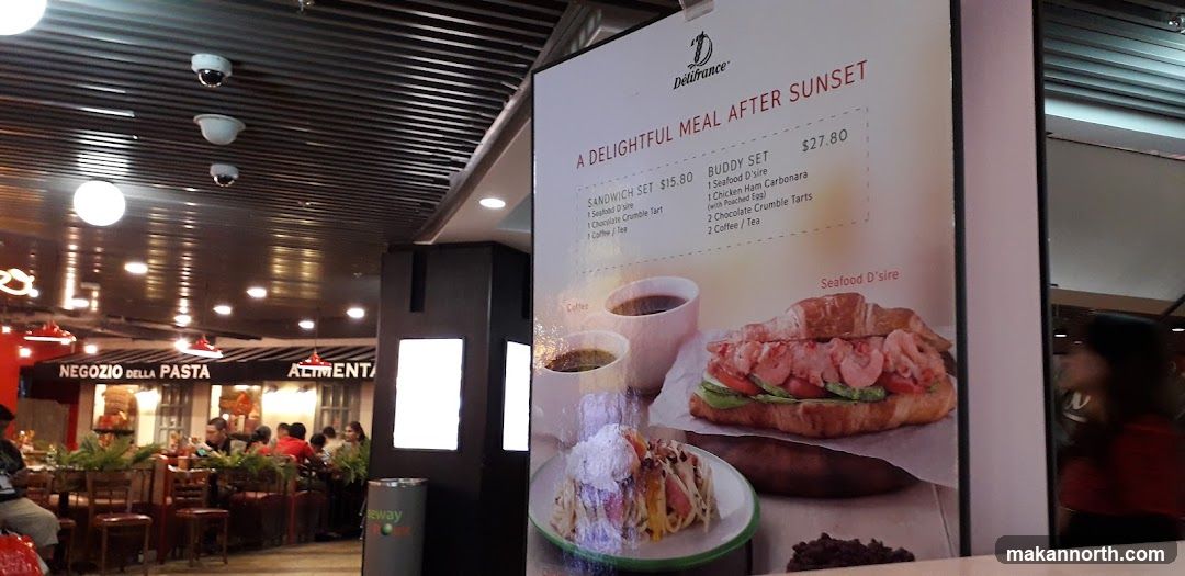 Délifrance Menu