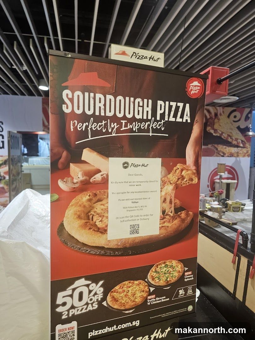 Pizza Hut Sourdough Pizza Advertisement