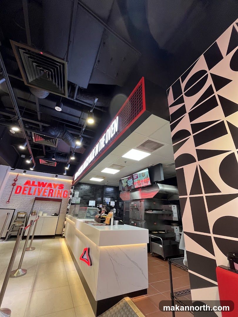 Pizza Restaurant Counter