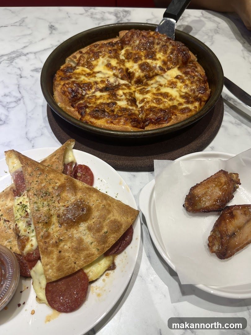 Pizza and Chicken Wings
