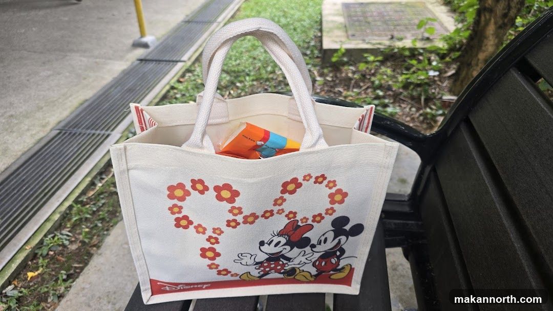Disney Tote Bag with Mickey and Minnie