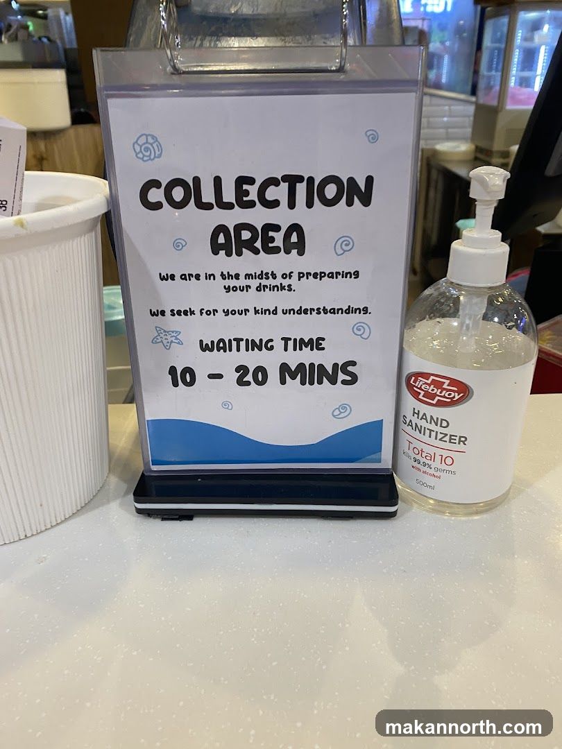 Collection Area Sign
