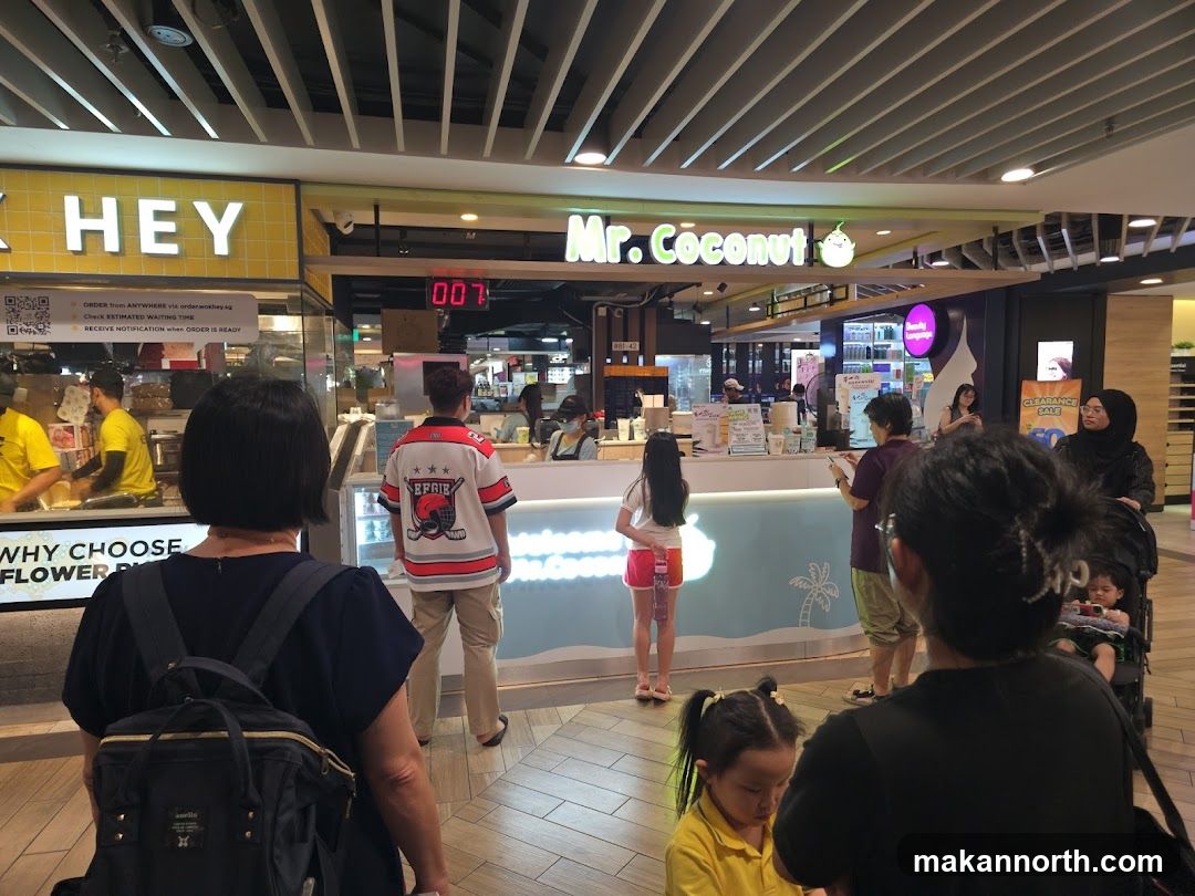 People at a food court