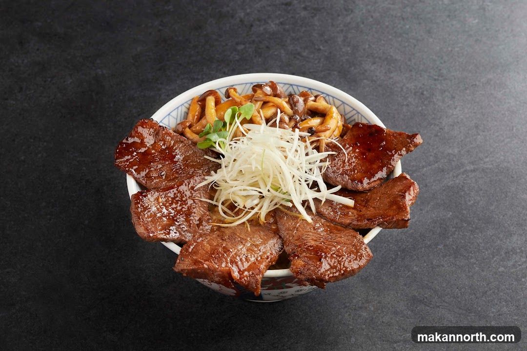 Beef and Mushroom Rice Bowl