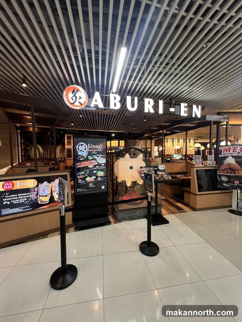 Aburi-En Restaurant Entrance