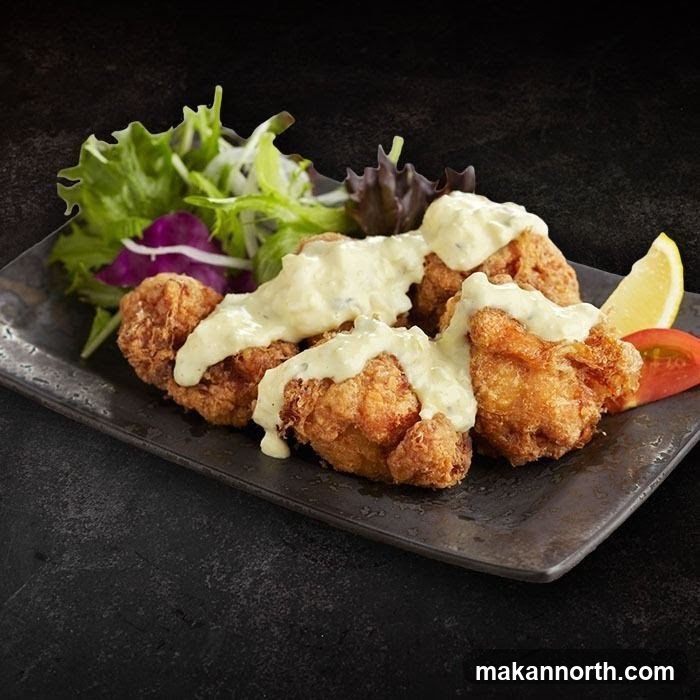 Fried Chicken with Sauce