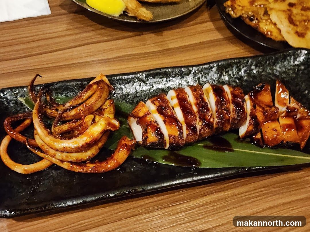 Grilled Squid Dish