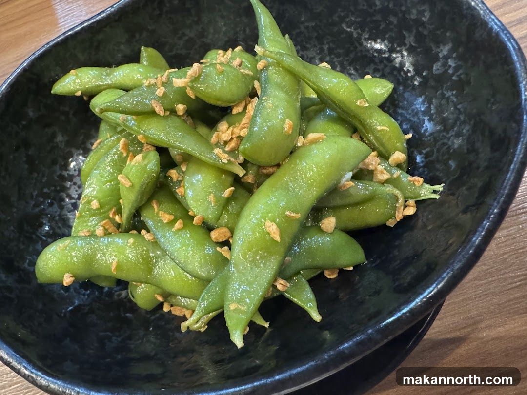 Garlic Edamame