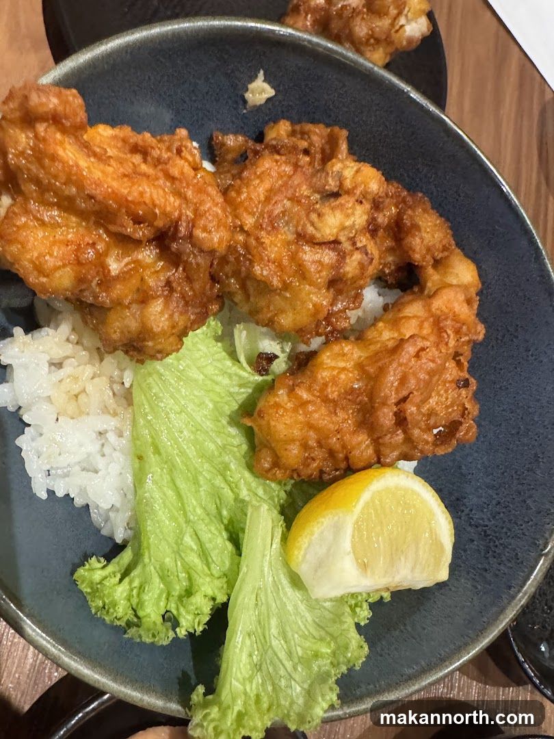 Fried Chicken and Rice Bowl