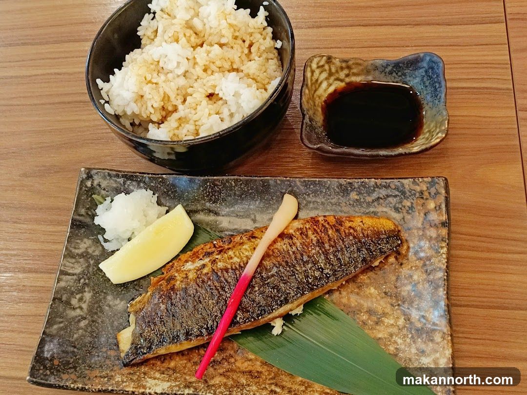 Grilled Fish with Rice