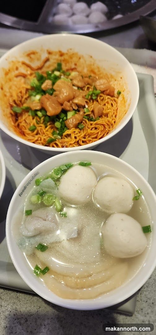Noodles and Fishball Soup