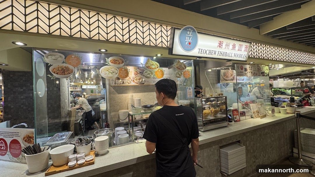 Teochew Fishball Noodles Stall