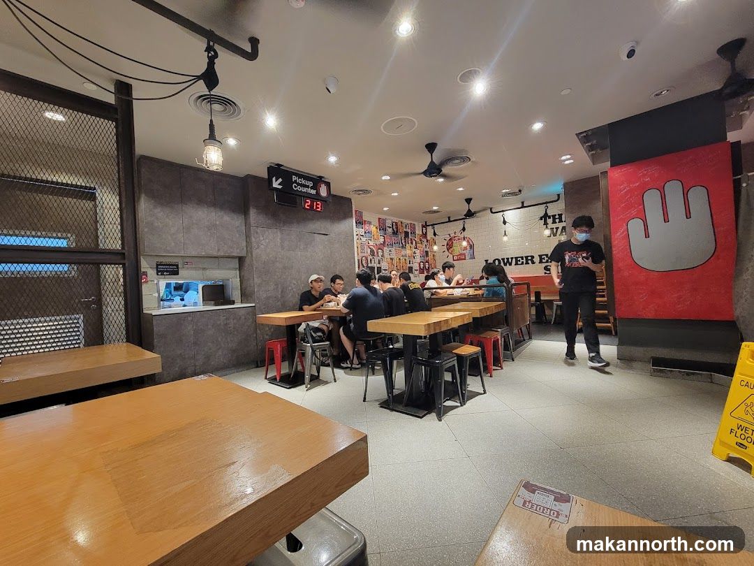 Restaurant Interior with Diners