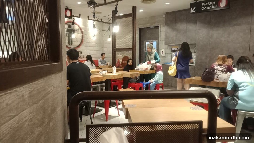 Restaurant Interior with Diners