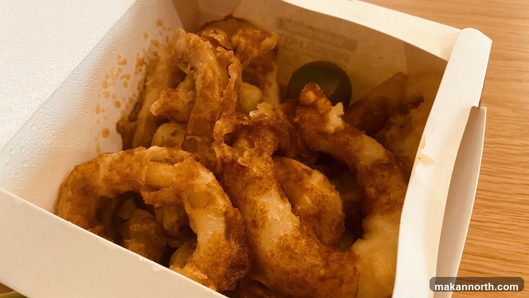 Fried Calamari in a Box