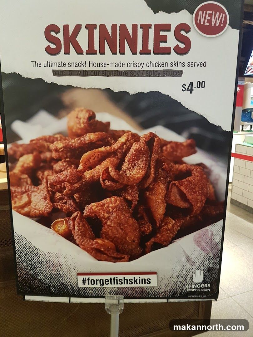 Crispy Chicken Skins Advertisement