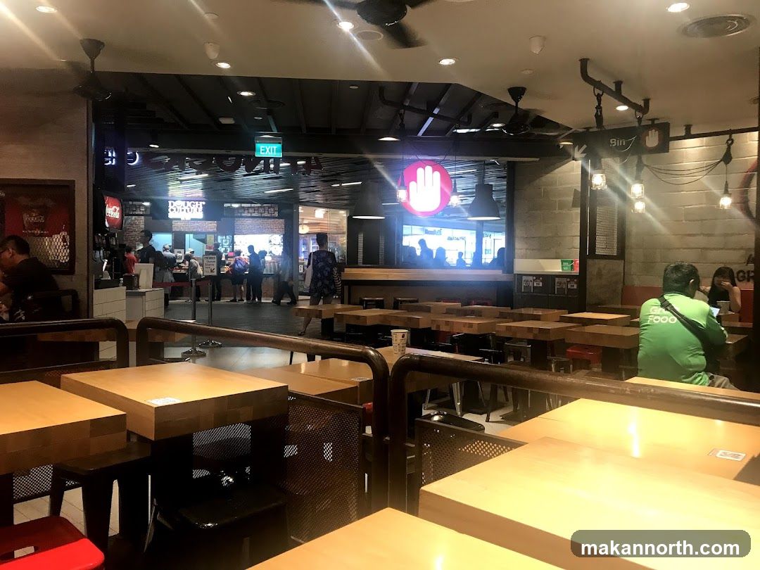 Restaurant Interior with Customers
