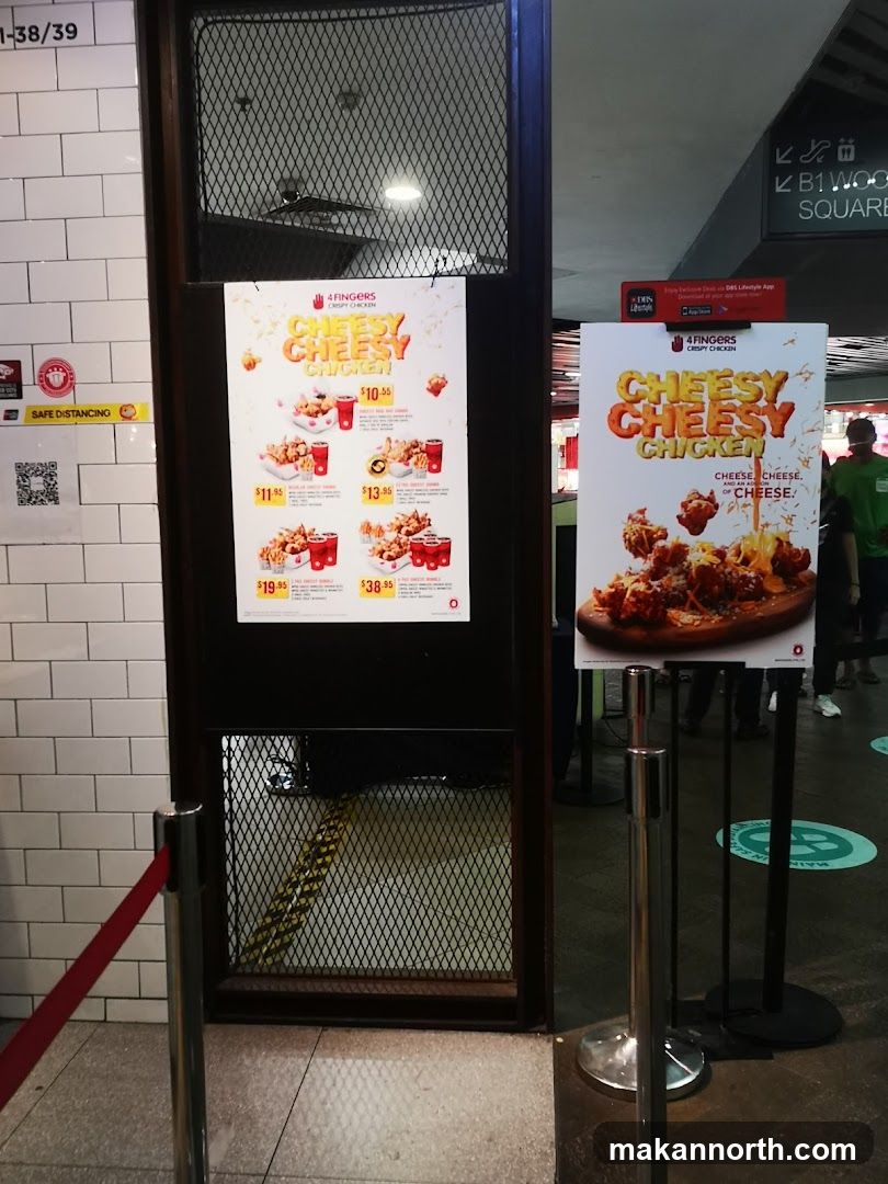 4 Fingers Crispy Chicken Cheesy Cheesy Chicken Promotion