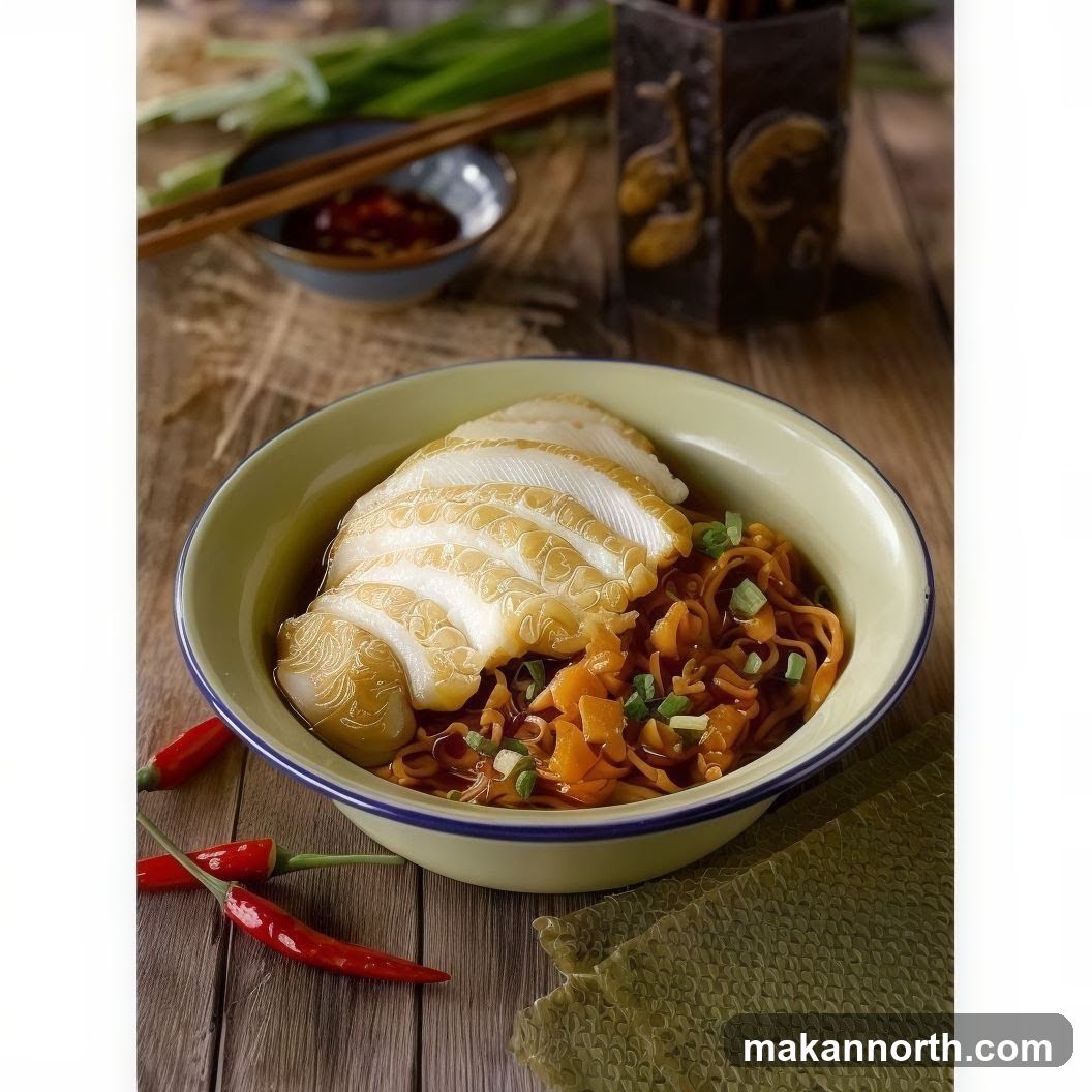 Noodle Dish with Sliced Meat