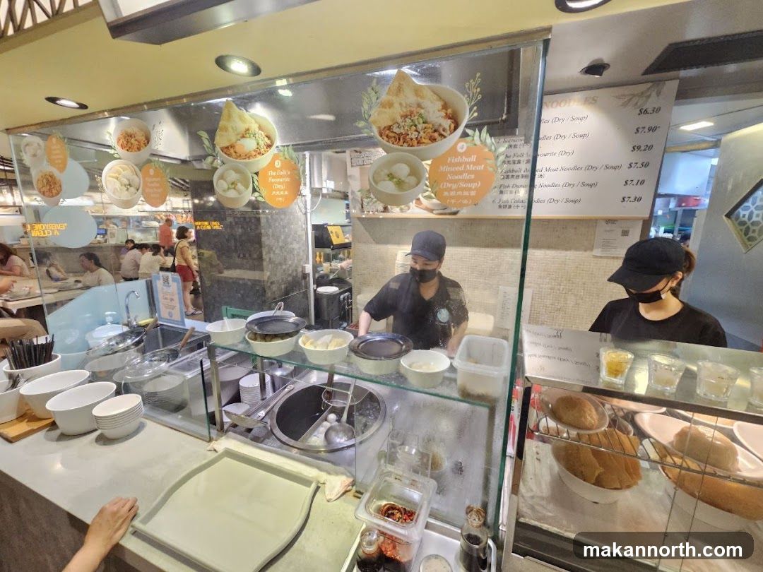 Noodle Stall Counter