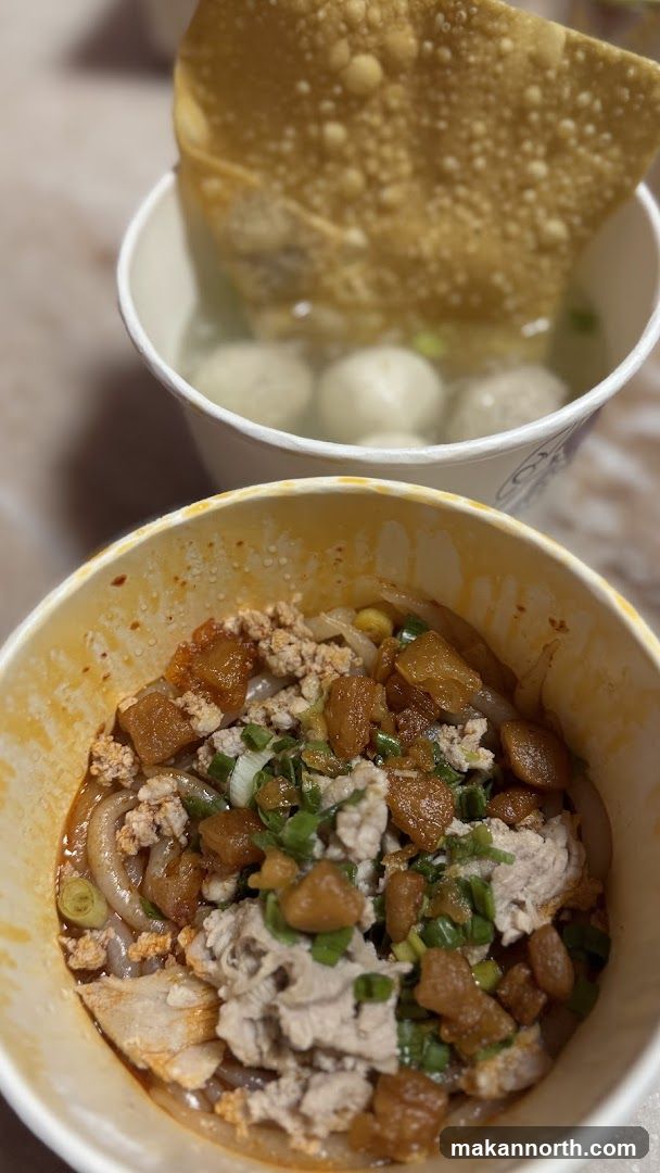 Noodle Soup and Wonton