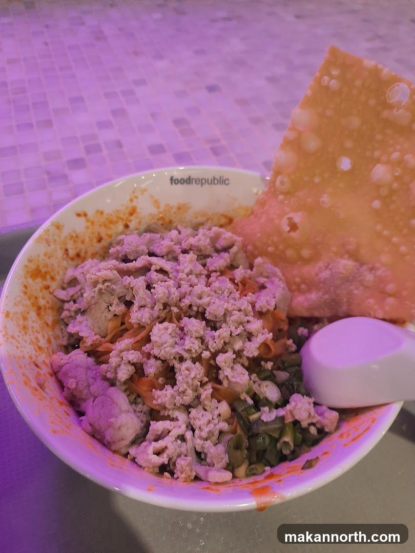 Noodle Dish with Minced Meat