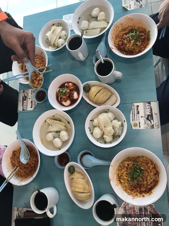 Noodles and Fish Balls