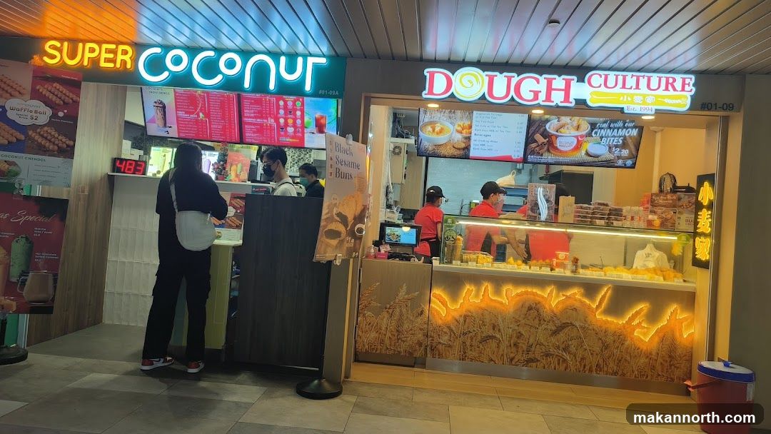 Super Coconut and Dough Culture Food Stalls