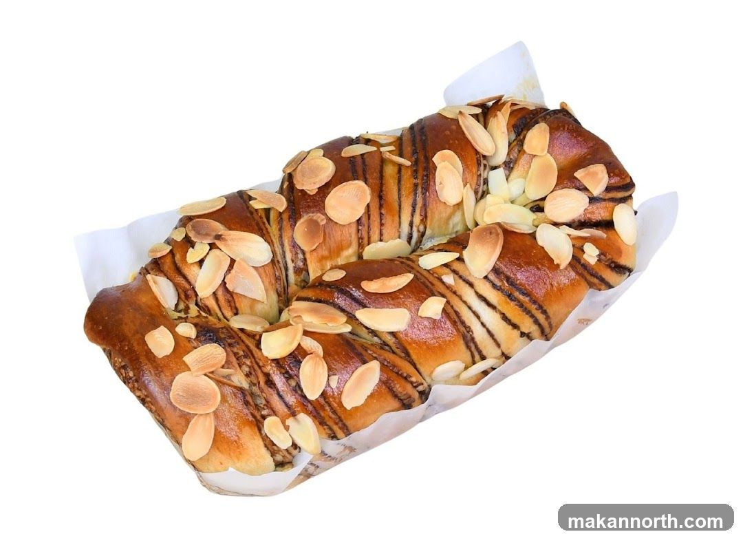 Almond Chocolate Swirl Bread