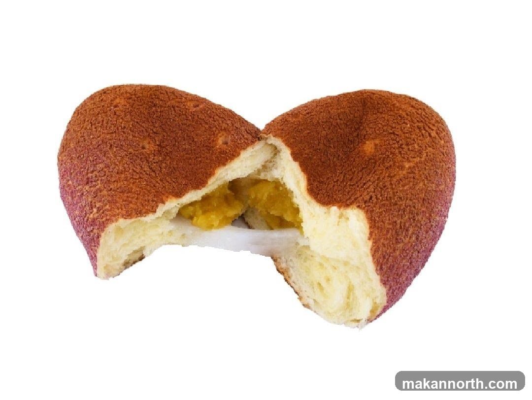 Sweet Bread with Yellow Filling