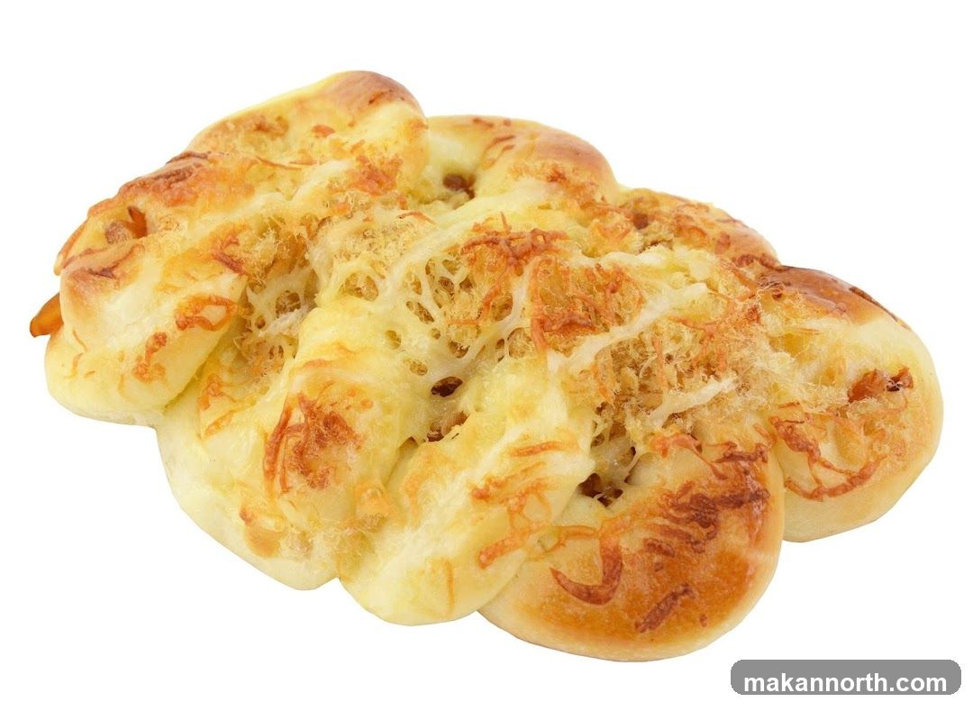 Savory Cheese and Shredded Meat Pastry