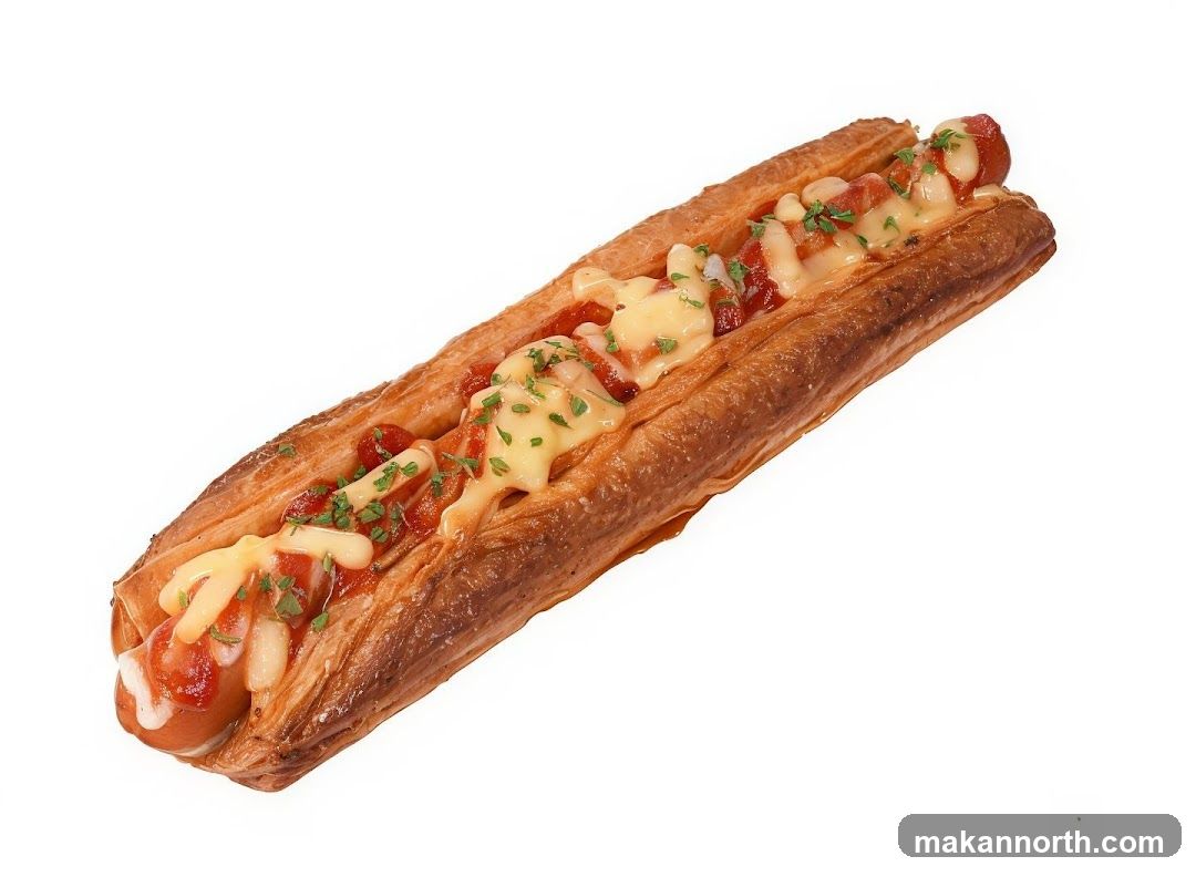 Savory Pastry with Sausage and Cheese
