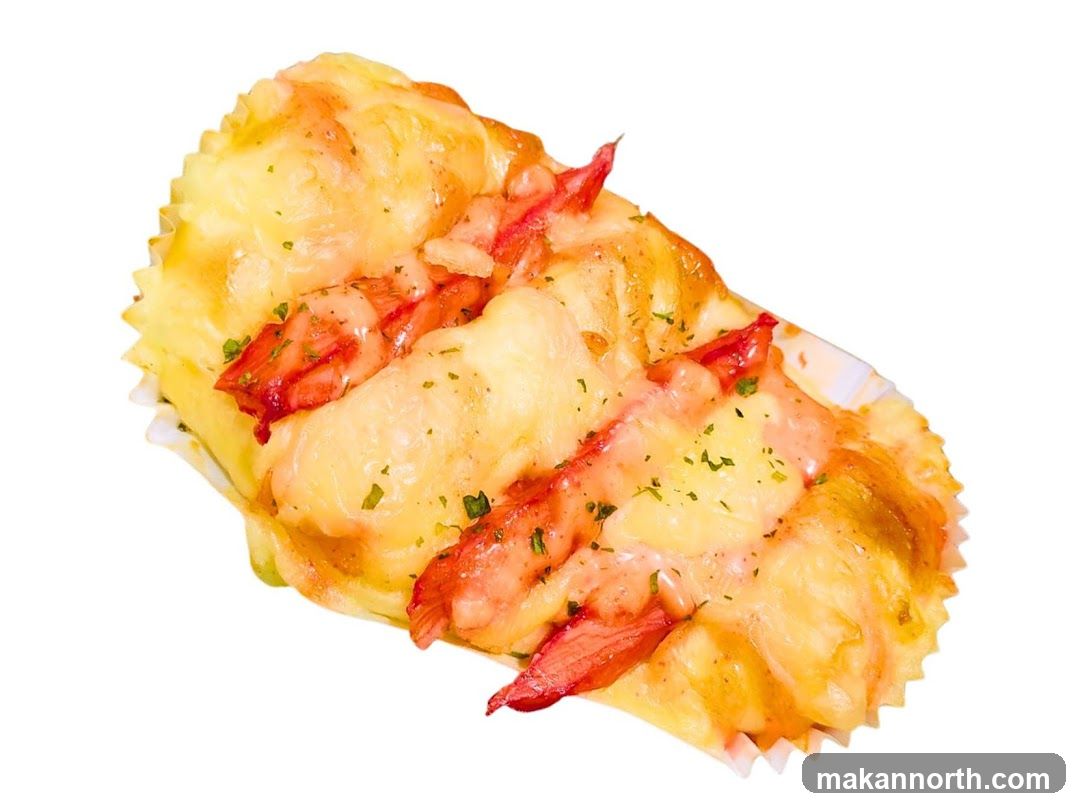 Savory Pastry with Cheese and Toppings