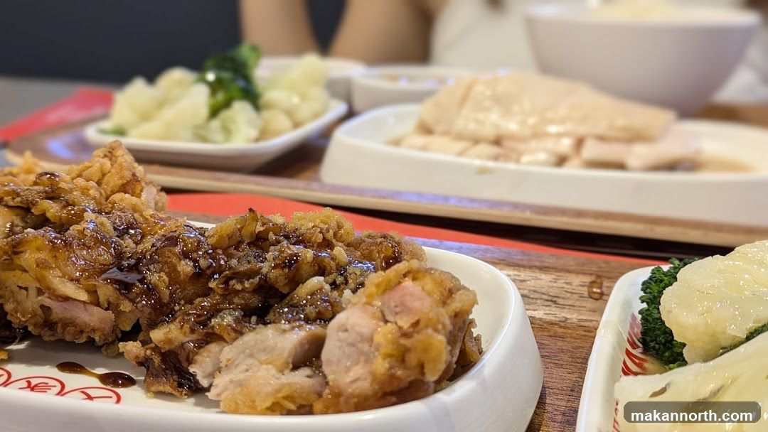 Fried Chicken and Steamed Chicken
