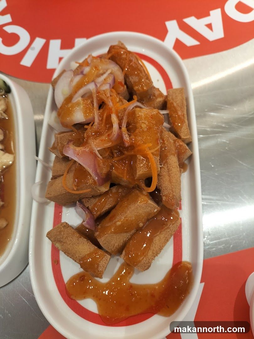 Fried Tofu with Sauce