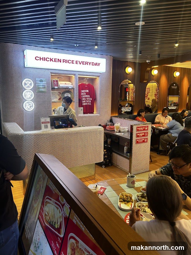 Chicken Rice Restaurant Interior