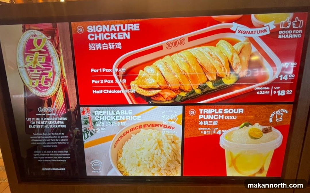 Chicken Menu