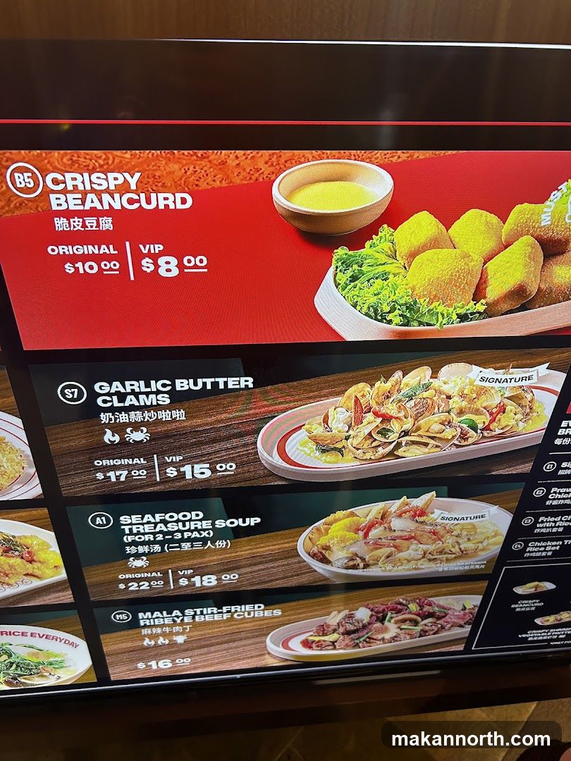 Menu Display