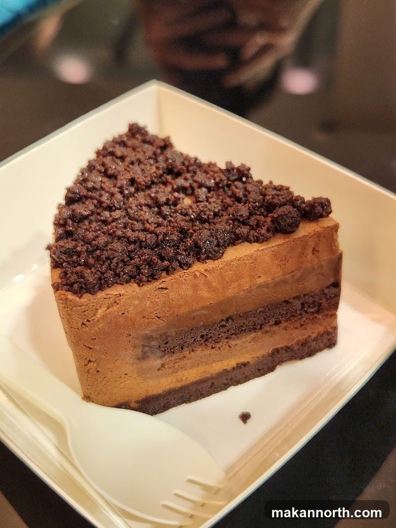 Chocolate Cake Slice
