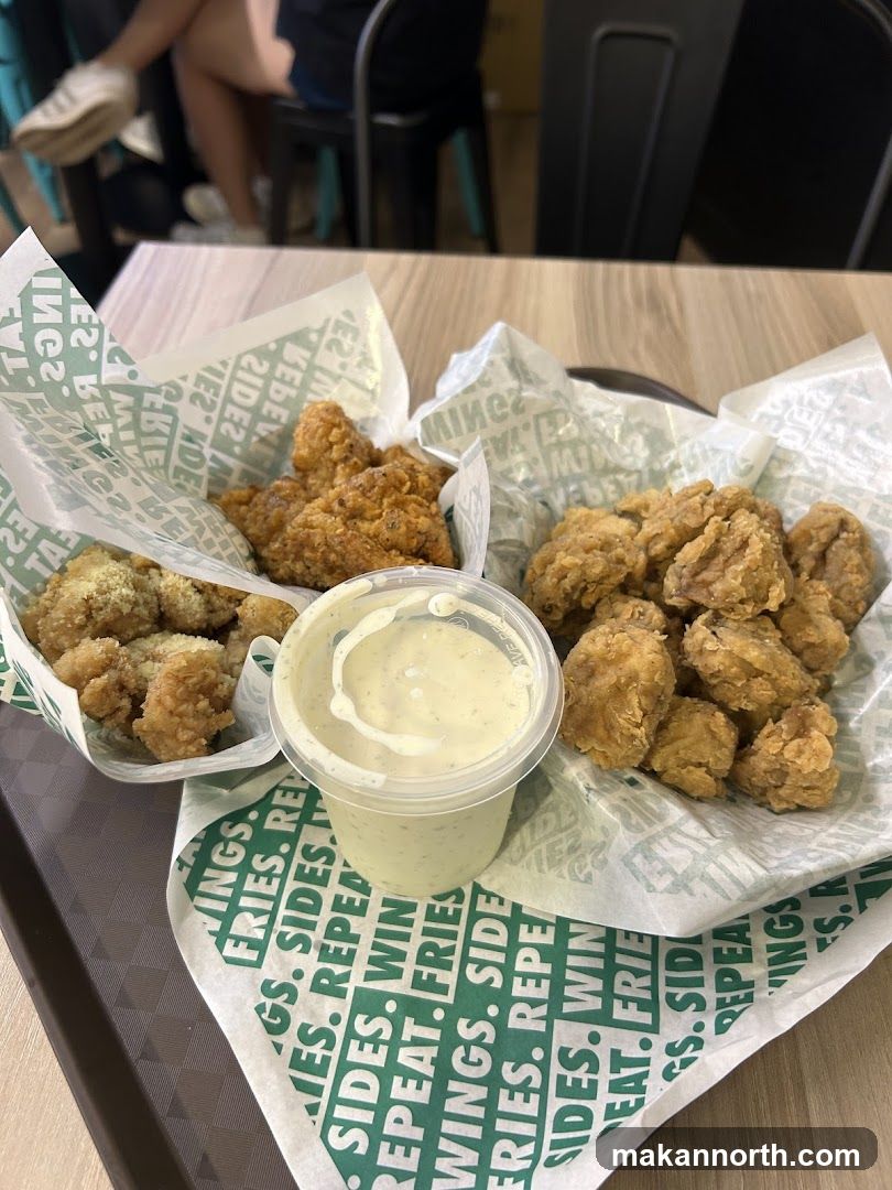 Fried Chicken and Dip